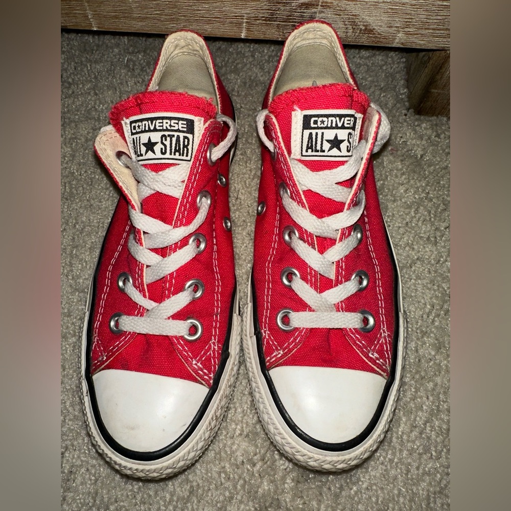 Red Converse Sneakers